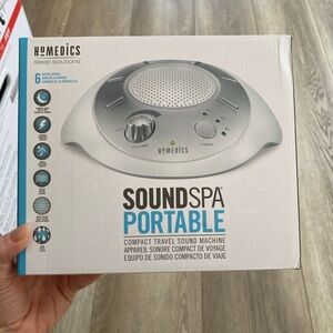 Homedics Gray SoundSpa Portable Sound Machine
